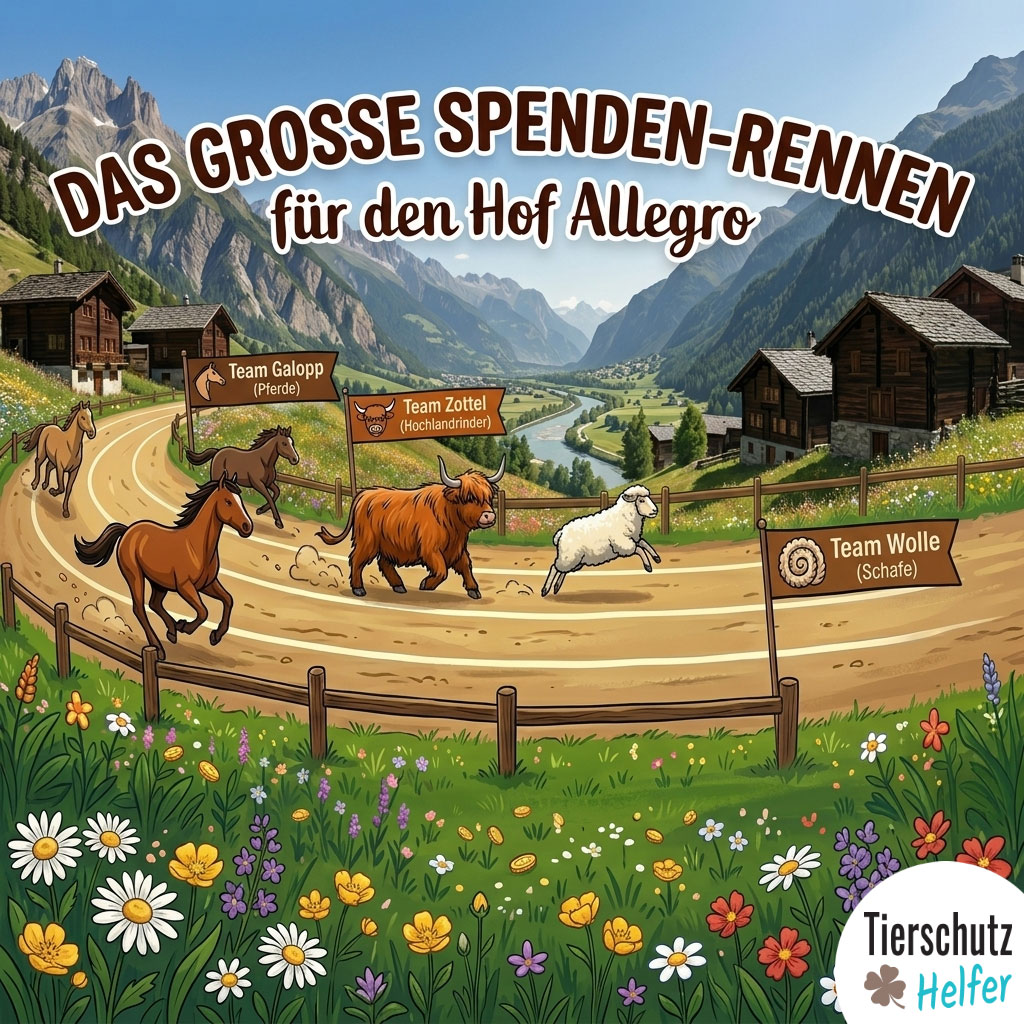 Spendenrennen für den Tierschutz